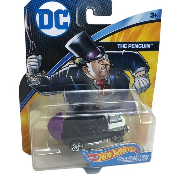 Hot Wheels Other - Hot Wheels Character Cars The Penguin Car DC Comics Batman Gotham City New